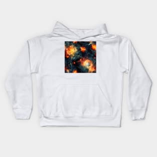 Deep Outer Space Pattern 21 Kids Hoodie